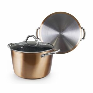 Ibili - Stock Pot With Lid Natura Copper 24 Cm